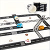 1.89inch*196.85inch Creative Transportation Railway Road And Paper Tape DIY Scrapbook Sticker Labels Craft Masking Tape Car Games