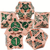 Ultimate RPG Experience: 7-Piece Stylish Metal Dice Set - Precision & Durability for Tabletop Games | Perfect Gamer Gift