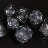 Multicolored Resin Quicksand Cthulhu Dice Set - Smooth Rolling for Dungeons & Dragons TRPG Games - Perfect Festive Gift for Gamers - Christmas, Halloween, Thanksgiving Edition