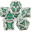 Ultimate RPG Experience: 7-Piece Stylish Metal Dice Set - Precision & Durability for Tabletop Games | Perfect Gamer Gift