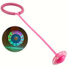 LED Flash Jumping Rope Ball - Outdoor Fun Sports Toy for Reaction Training and Swing Games