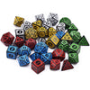 Premium 7-Die Polyhedral Dice Set - Enhanced Gaming Experience for TRPG, DND & Board Games - Ideal for Beginners & Pros, Includes D4, D6, D8, D10, D12, D20 - Perfect Math Game Tool & Unforgettable Gaming Gift
