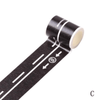 1.89inch*196.85inch Creative Transportation Railway Road And Paper Tape DIY Scrapbook Sticker Labels Craft Masking Tape Car Games