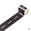 1.89inch*196.85inch Creative Transportation Railway Road And Paper Tape DIY Scrapbook Sticker Labels Craft Masking Tape Car Games