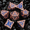 Ultimate RPG Experience: 7-Piece Stylish Metal Dice Set - Precision & Durability for Tabletop Games | Perfect Gamer Gift