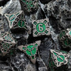 Ultimate RPG Experience: 7-Piece Stylish Metal Dice Set - Precision & Durability for Tabletop Games | Perfect Gamer Gift
