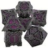 Ultimate RPG Experience: 7-Piece Stylish Metal Dice Set - Precision & Durability for Tabletop Games | Perfect Gamer Gift