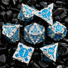 Ultimate RPG Experience: 7-Piece Stylish Metal Dice Set - Precision & Durability for Tabletop Games | Perfect Gamer Gift