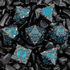 Ultimate RPG Experience: 7-Piece Stylish Metal Dice Set - Precision & Durability for Tabletop Games | Perfect Gamer Gift