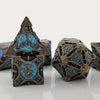 Ultimate RPG Experience: 7-Piece Stylish Metal Dice Set - Precision & Durability for Tabletop Games | Perfect Gamer Gift