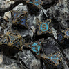 Ultimate RPG Experience: 7-Piece Stylish Metal Dice Set - Precision & Durability for Tabletop Games | Perfect Gamer Gift