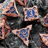 Ultimate RPG Experience: 7-Piece Stylish Metal Dice Set - Precision & Durability for Tabletop Games | Perfect Gamer Gift