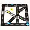 1.89inch*196.85inch Creative Transportation Railway Road And Paper Tape DIY Scrapbook Sticker Labels Craft Masking Tape Car Games