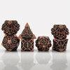 Ultimate RPG Experience: 7-Piece Stylish Metal Dice Set - Precision & Durability for Tabletop Games | Perfect Gamer Gift