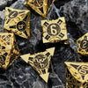 Ultimate RPG Experience: 7-Piece Stylish Metal Dice Set - Precision & Durability for Tabletop Games | Perfect Gamer Gift