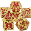 Ultimate RPG Experience: 7-Piece Stylish Metal Dice Set - Precision & Durability for Tabletop Games | Perfect Gamer Gift