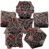 Ultimate RPG Experience: 7-Piece Stylish Metal Dice Set - Precision & Durability for Tabletop Games | Perfect Gamer Gift