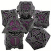 Ultimate RPG Experience: 7-Piece Stylish Metal Dice Set - Precision & Durability for Tabletop Games | Perfect Gamer Gift