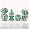 Ultimate RPG Experience: 7-Piece Stylish Metal Dice Set - Precision & Durability for Tabletop Games | Perfect Gamer Gift