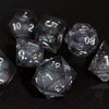 Multicolored Resin Quicksand Cthulhu Dice Set - Smooth Rolling for Dungeons & Dragons TRPG Games - Perfect Festive Gift for Gamers - Christmas, Halloween, Thanksgiving Edition