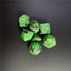 7-Piece Galaxy Style Dice Set - Premium, Precision-Crafted Faceted Dice for Immersive TRPG and Dungeons & Dragons Board Games - Ideal Gift for Gamers and D&D Enthusiasts
