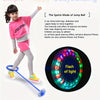 LED Flash Jumping Rope Ball - Outdoor Fun Sports Toy for Reaction Training and Swing Games