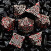 Ultimate RPG Experience: 7-Piece Stylish Metal Dice Set - Precision & Durability for Tabletop Games | Perfect Gamer Gift