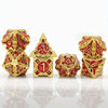 Ultimate RPG Experience: 7-Piece Stylish Metal Dice Set - Precision & Durability for Tabletop Games | Perfect Gamer Gift