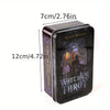 Witches Tarot Deck, Tin Box, Gilded Edge, Astrology Divination Fate Card, English Version Board Games With Meaning On The Cards, gaming gift