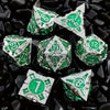 Ultimate RPG Experience: 7-Piece Stylish Metal Dice Set - Precision & Durability for Tabletop Games | Perfect Gamer Gift