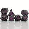Ultimate RPG Experience: 7-Piece Stylish Metal Dice Set - Precision & Durability for Tabletop Games | Perfect Gamer Gift