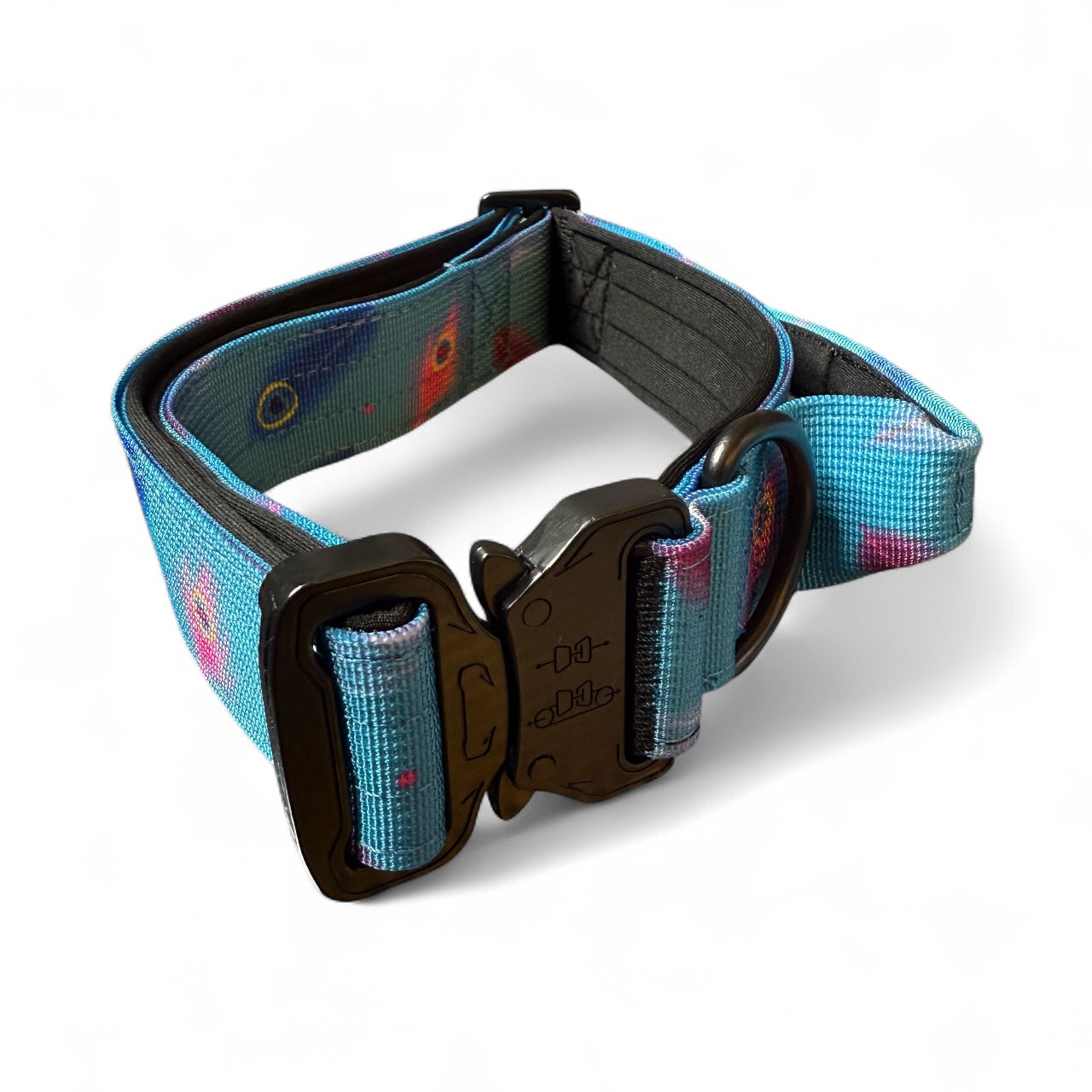 Power Peacock Tactical Dog Collar | Shop Brit | UK Pet Shop | 
