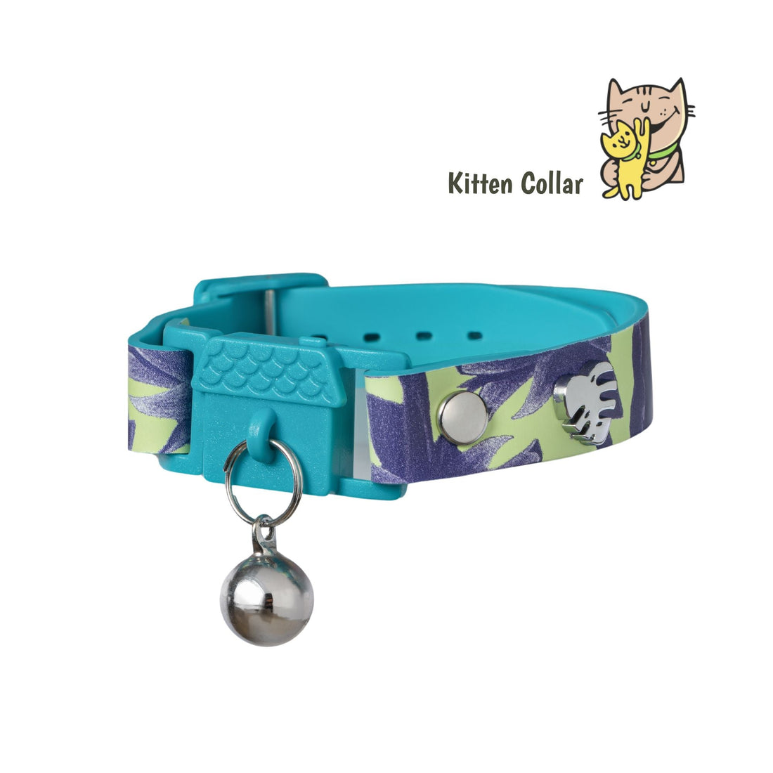 KITTYRAMA KITTEN BOTANICALS LOTUS COLLAR - Quick Release, Breakaway, Hypoallergenic | Shop Brit | UK Pet Shop | Cat Supplies