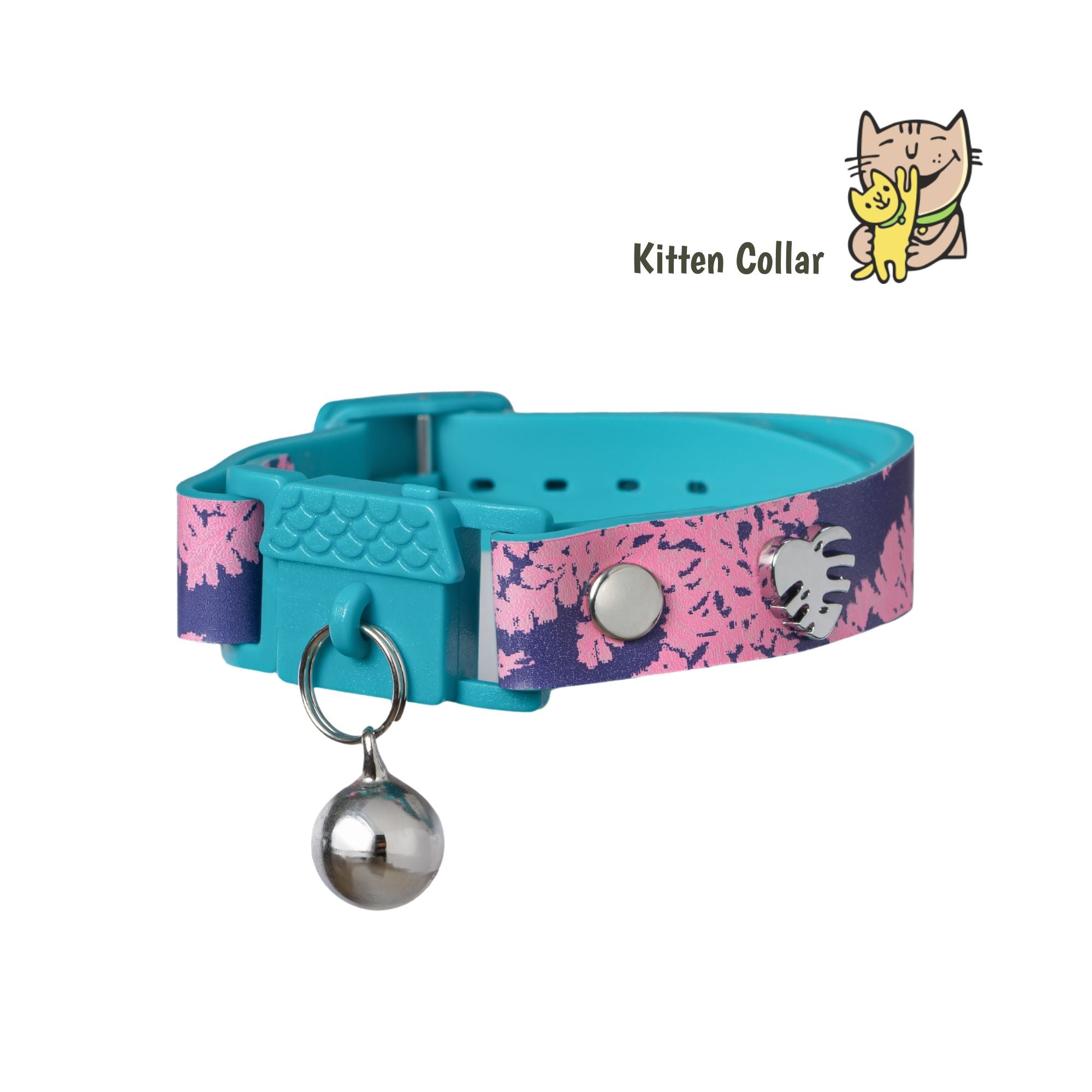 KITTYRAMA KITTEN BOTANICALS FERN COLLAR - Quick Release, Breakaway, Hypoallergenic | Shop Brit | UK Pet Shop | Cat Supplies