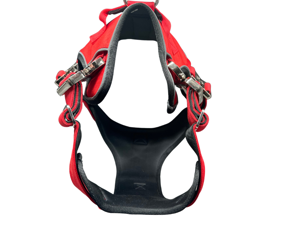 The No Pull Ultimate BTactical™ Harness | Citrus Red