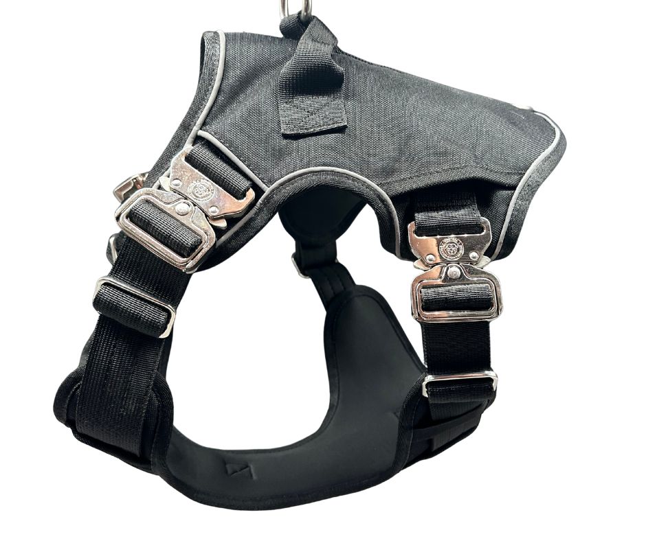 The No Pull Ultimate BTactical™ Harness | Midnight Black