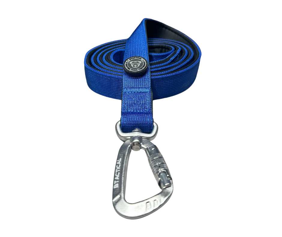Nylon BTactical™ Carabiner Clip Lead | Royal Blue