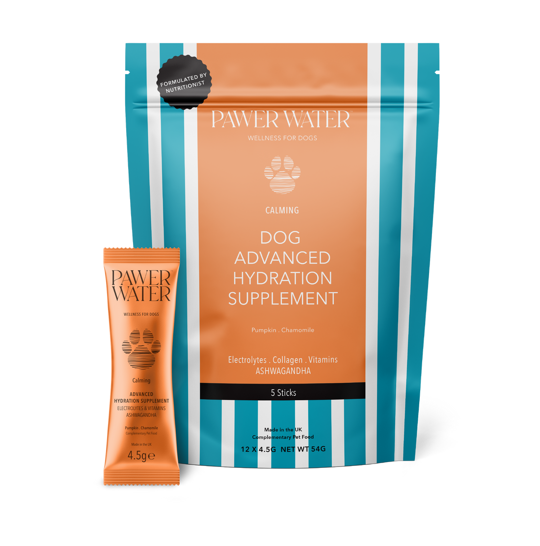 Pawer Water Calming (12 Sticks Pouch) | Shop Brit | UK Pet Shop | 
