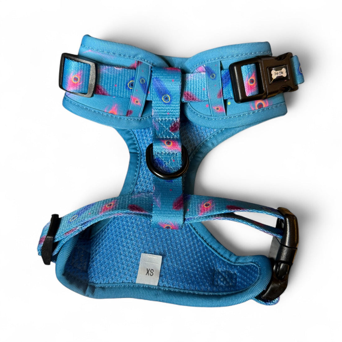 Power Peacock Step-In Adjustable Harness – Easy, Comfy & Made for Stylish Small Dogs! | Shop Brit | UK Pet Shop | Pet Products