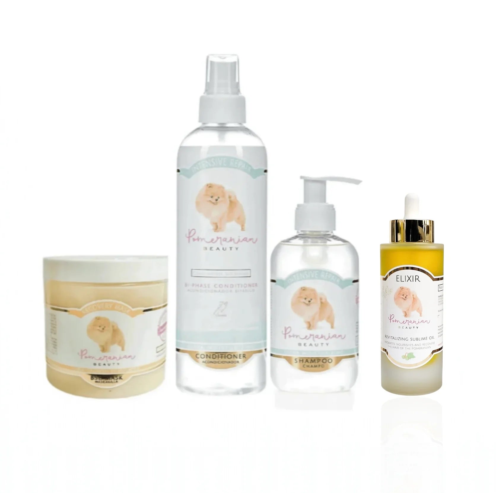 Pomeranian Beauty 'Coat Loss' Alopecia Recovery Pack - Elixir 100ml | Shop Brit | UK Pet Shop | Dog Skin Treatment