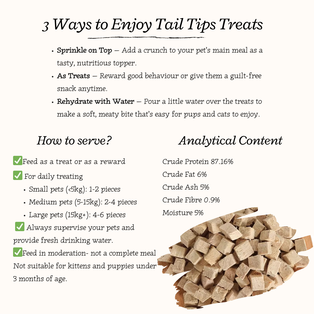 Ducky Delights - 100% Freeze-Dried Duck Treats | Novel Protein | Tail Tips UK | Shop Brit | UK Pet Shop | 