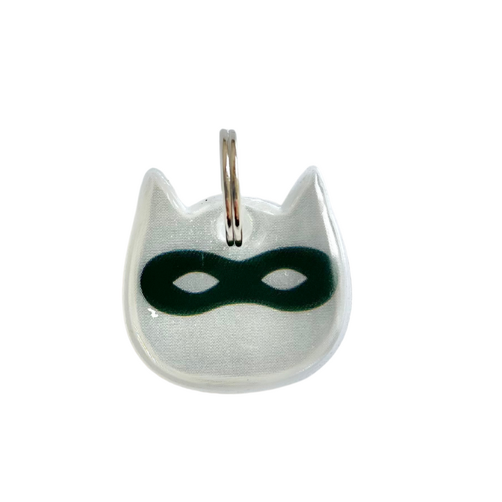 KITTYRAMA SILVER NINJA CAT CHARM – Reflective, Safe, High Visibility | Shop Brit | UK Pet Shop | Cat Supplies
