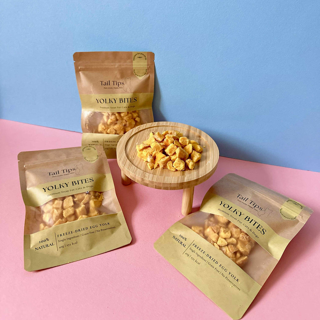 Taster Pack - 5 Freeze-Dried Pet Treats | Try All Flavours | Tail Tips UK | Shop Brit | UK Pet Shop | Pet Treats