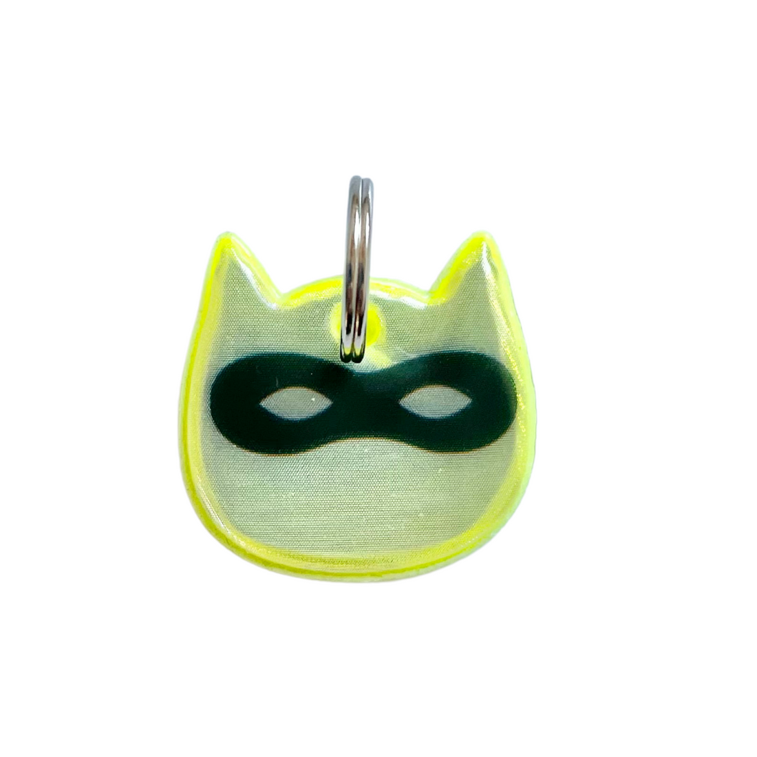 KITTYRAMA YELLOW NINJA CAT CHARM – Reflective, Safe, High Visibility | Shop Brit | UK Pet Shop | Cat Supplies