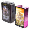 Witches Tarot Deck, Tin Box, Gilded Edge, Astrology Divination Fate Card, English Version Board Games With Meaning On The Cards, gaming gift