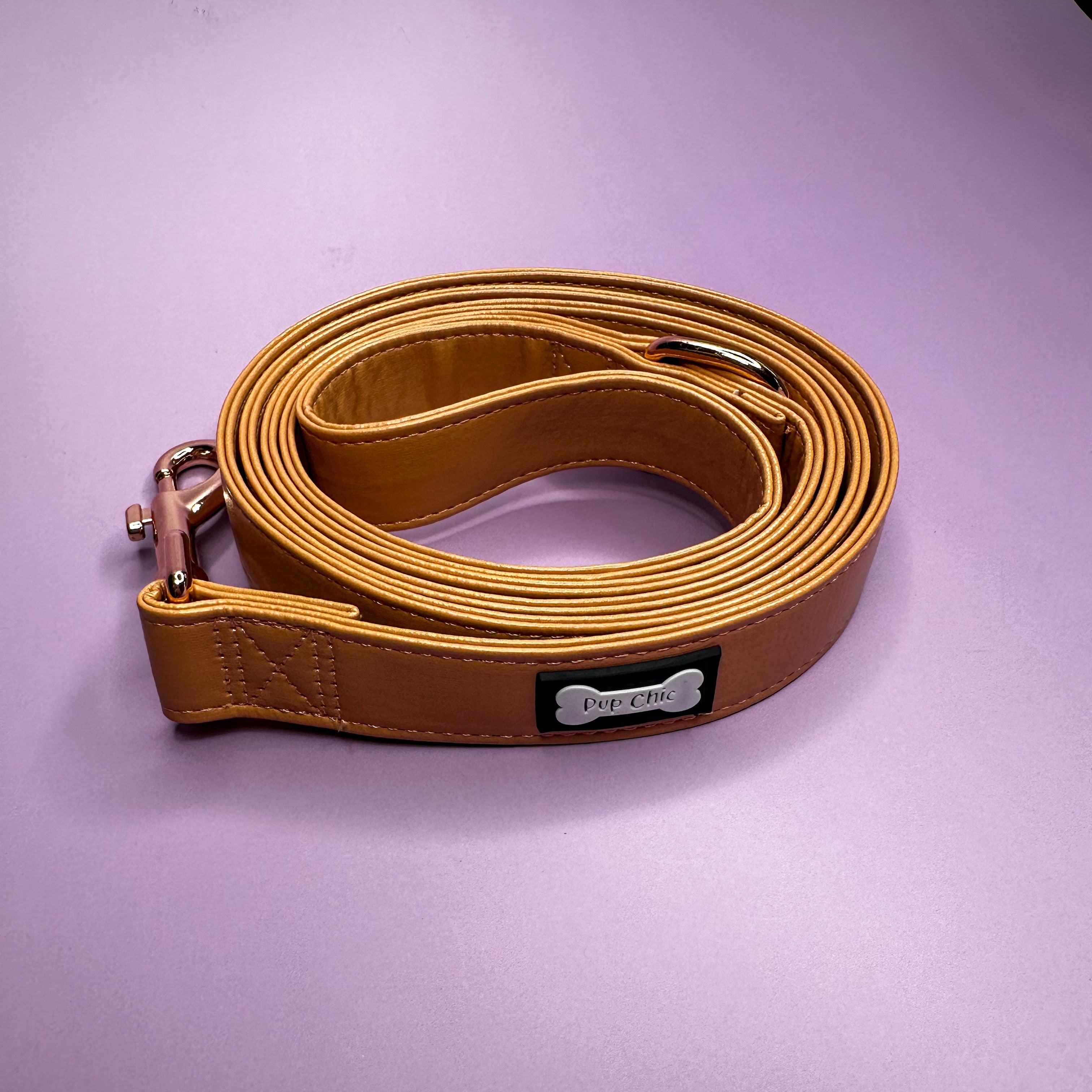 Alfresco Pup vegan leather 5ft dog lead | Shop Brit | UK Pet Shop | Pet Products
