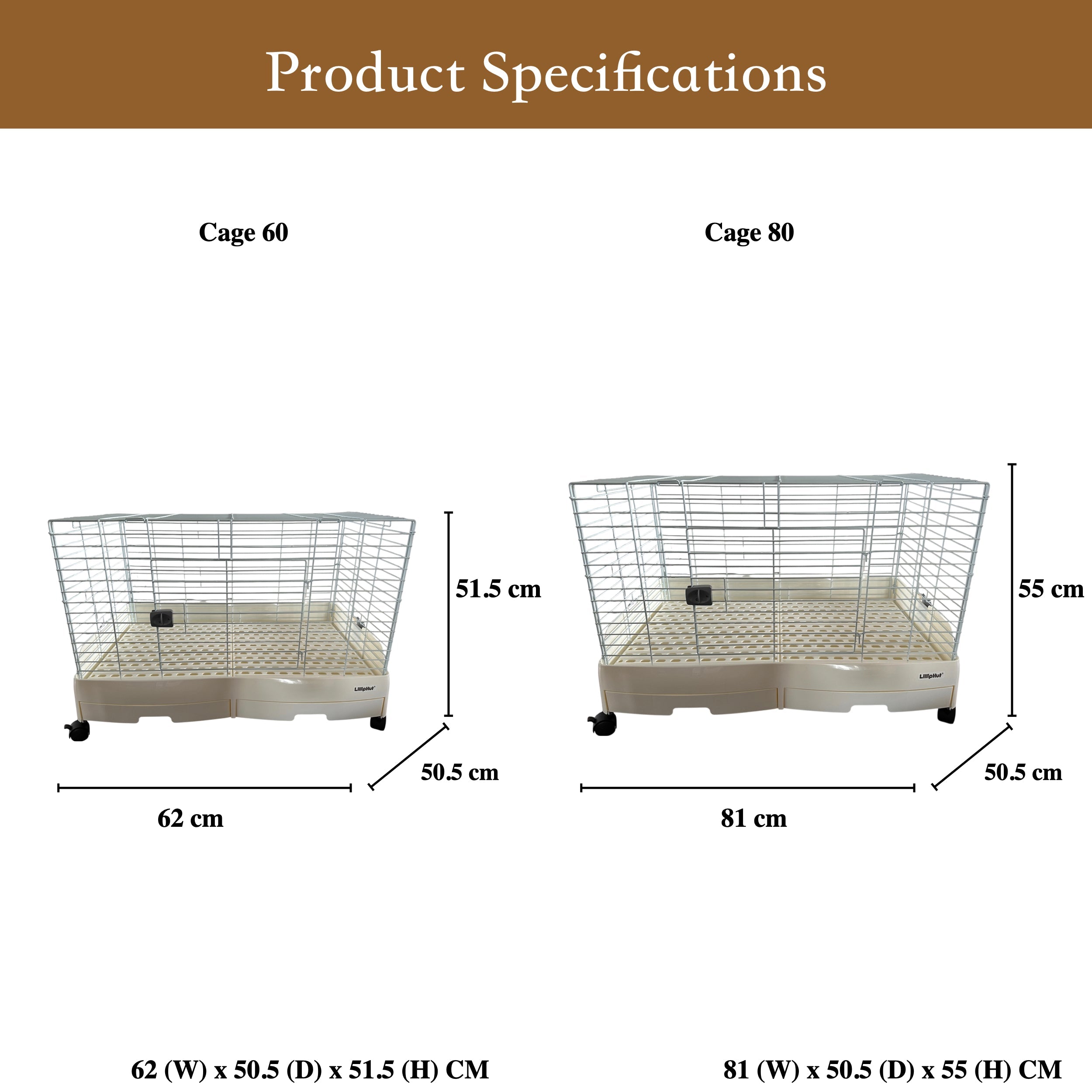 LillipHut Friends Cage | Shop Brit | UK Pet Shop | Small Pet Homes
