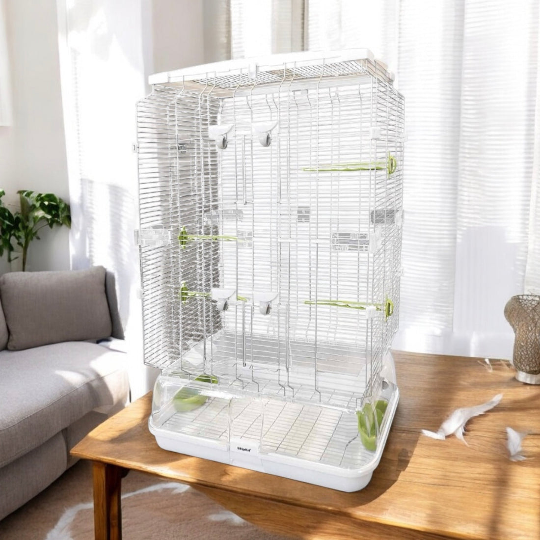 LillipHut Bird Cage Medium | Shop Brit | UK Pet Shop | Bird Homes