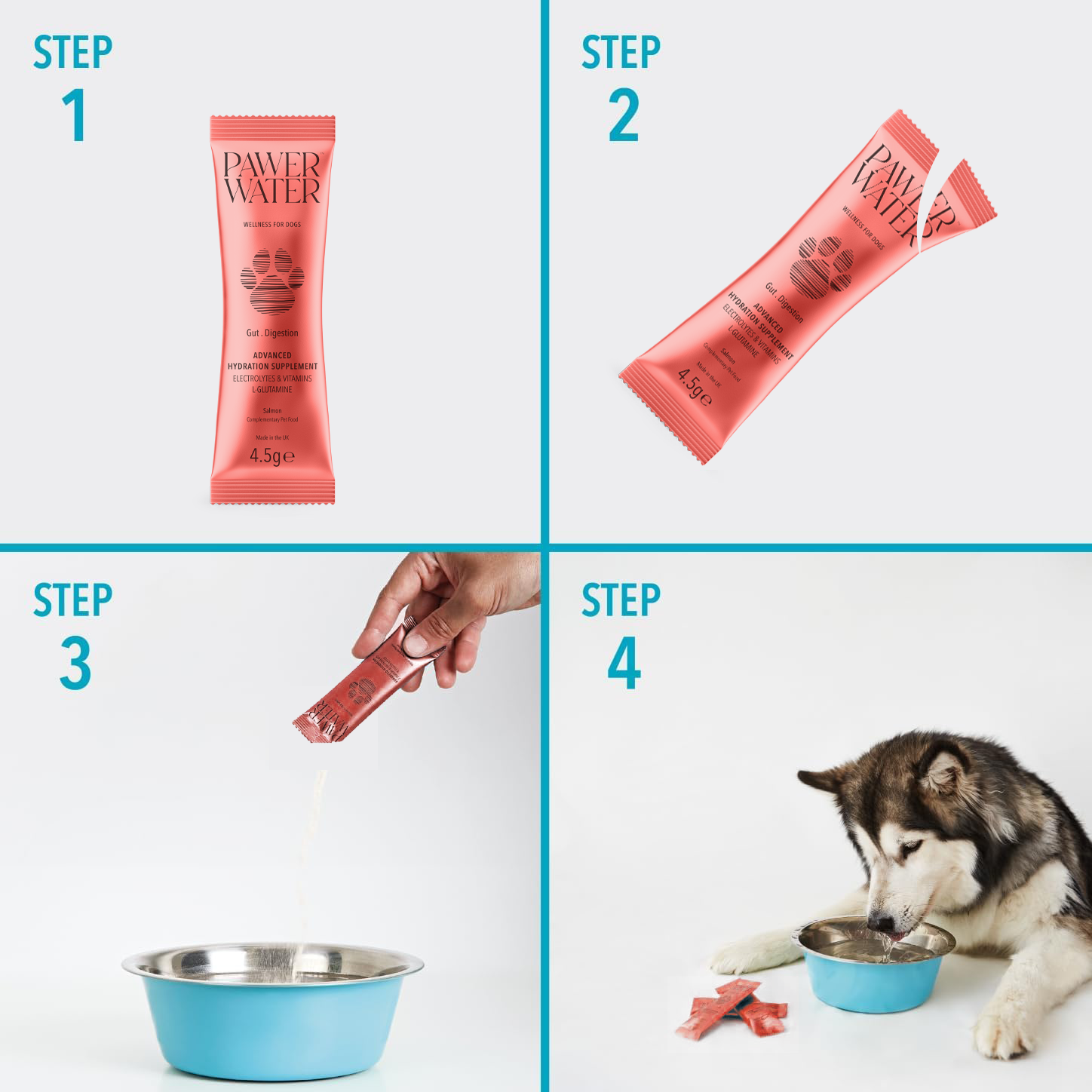 Pawer Water Gut Support (5-sticks Pouch) | Shop Brit | UK Pet Shop | 