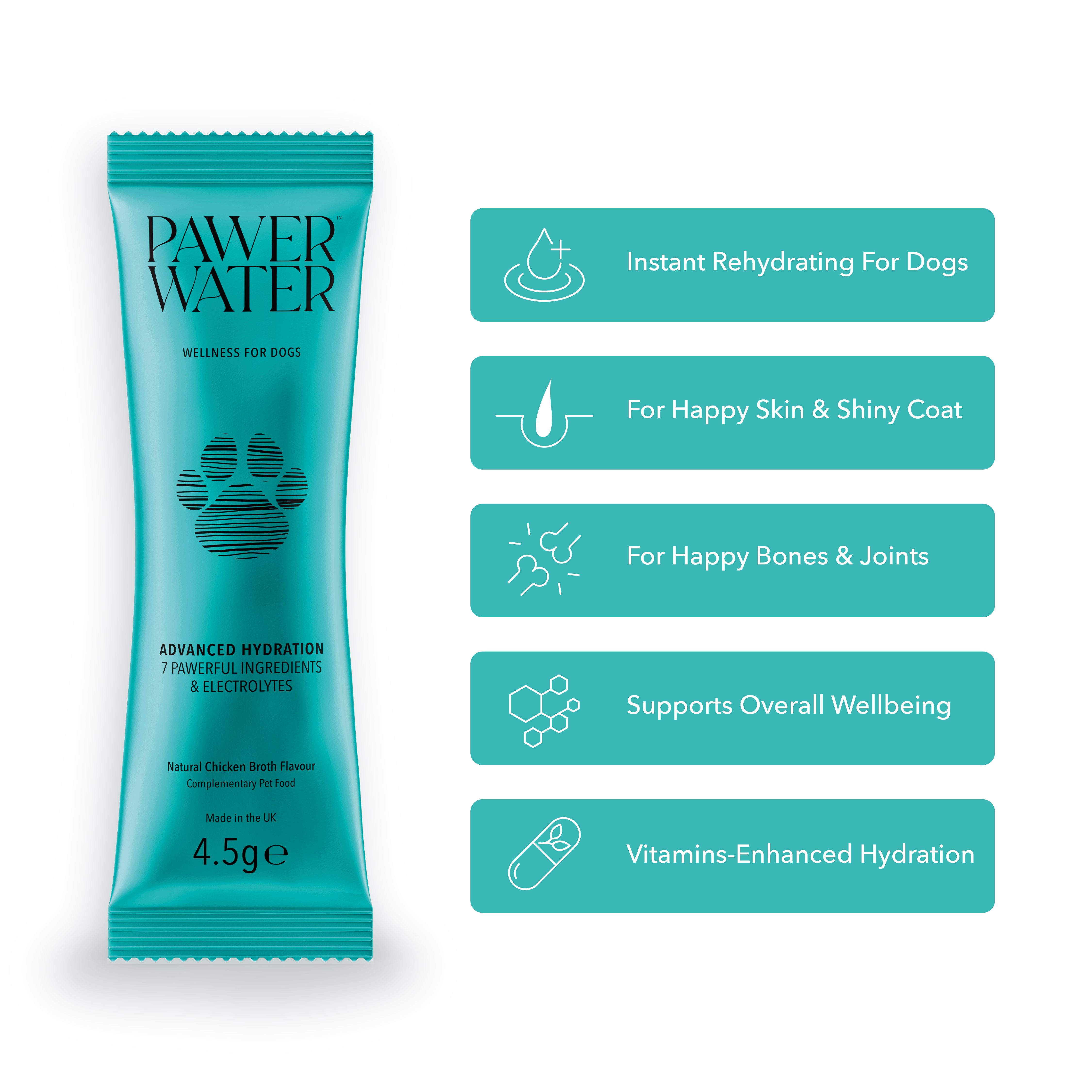 Pawer Water Joint Support (5 Sticks Pouch) | Shop Brit | UK Pet Shop | 